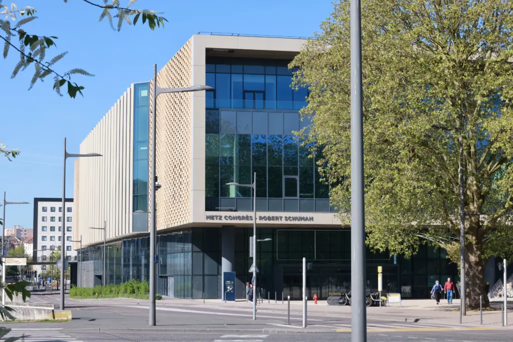 facade ve de côté metz congrès robert schuman