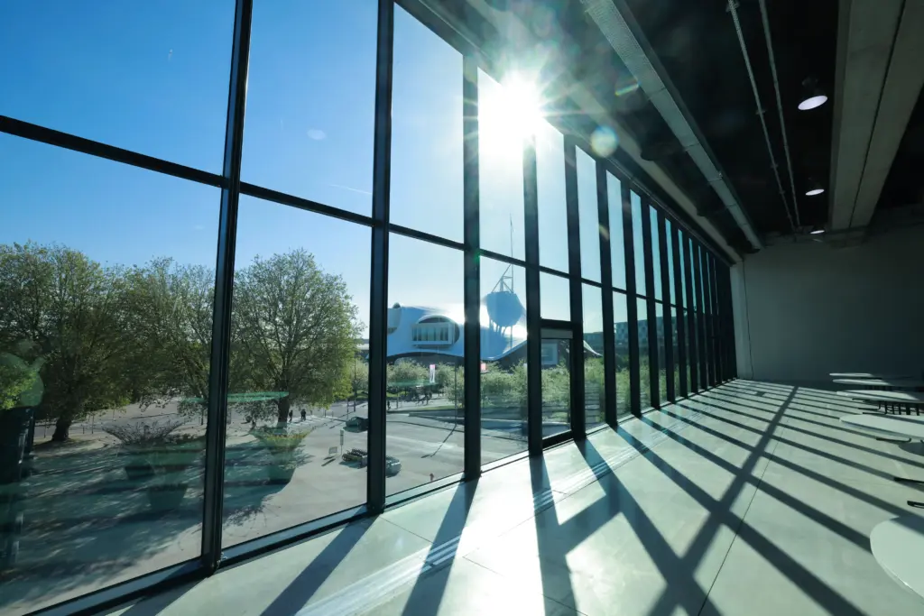 hall 2 vue de la verrière metz congrès robert schuman